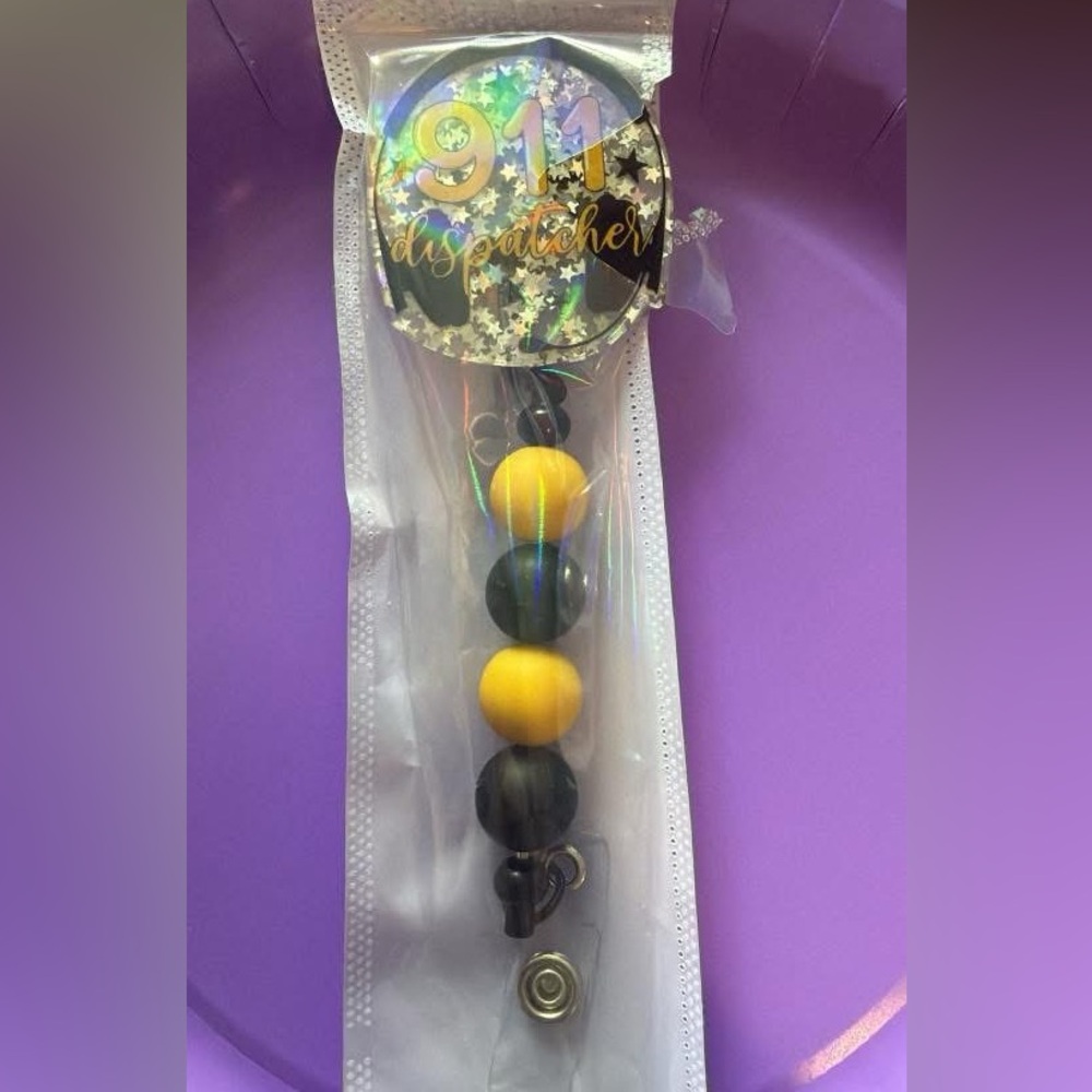911 Dispatcher Badge Reel